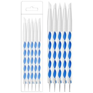 Dz-b02/double-headed silicone dot pen blue
