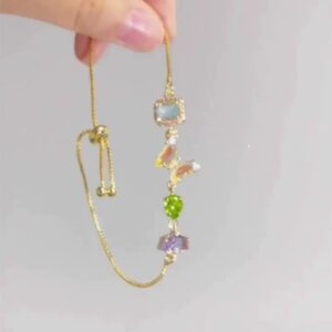 Colorful butterfly bracelet