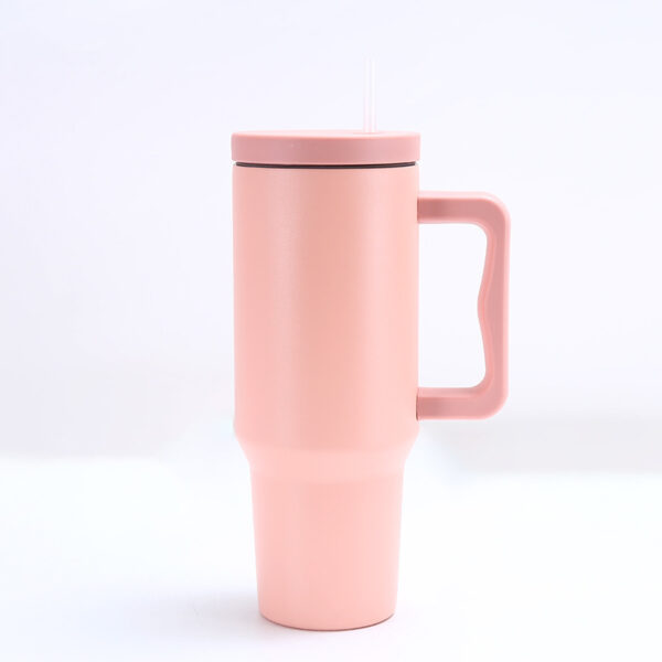 oly-8f995d7fb80c9c2c65cf7df8e363f477 Wholesale Third Generation 40oz Ice Cup Car Handle Straw Thermos Cup 304 Stainless Steel Thermal Insulation and Cold Storage