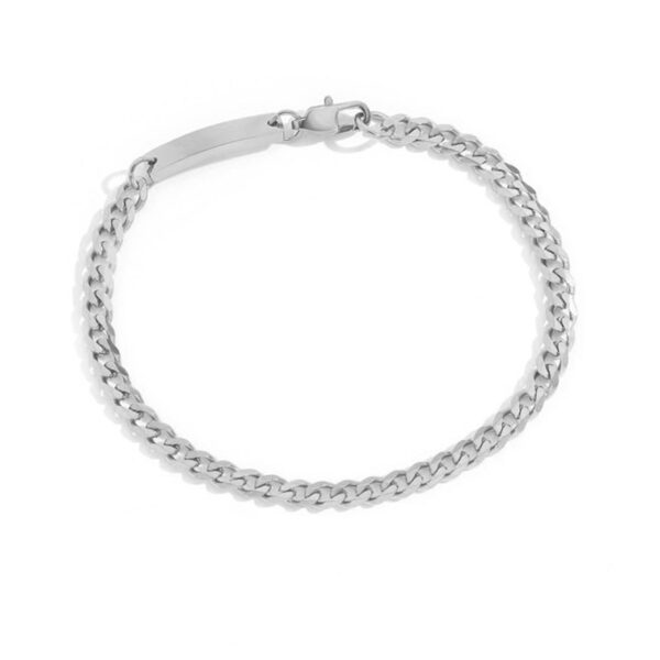 Wholesale Emanco Stainless Steel Gold-Plated Bracelet Fashionable Cuban Chain Bracelet Product Engraved Hand Jewelry