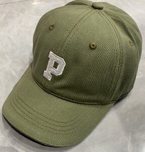P letter Army Green / Children (2-8 years old)