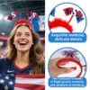 Wholesale World Cup Decoration American Flag Headband For Fans To Cheer Baseball Cap Football Fan Team Sports Event Accessories