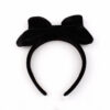oly-90323e01086f8df1b17bce0a57dd182d Wholesale Valentine's Day Red Velvet Bow Headband for Men and Women Couple Vintage Flocking Holiday Decoration Photo Card