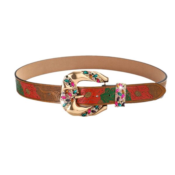 oly-903853bb8c87f33a9a88a0b38cd72e03 Wholesale Fashion Pattern Women's Decorative All-match Belt