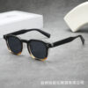 oly-903ab38a3807452dd76d806642732d4f Wholesale retro thick oval small frame high-end female sunglasses anti-sun UV men's sunglasses