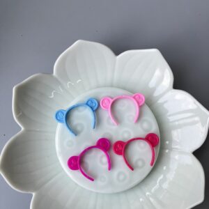 Bear ears headband 4 colors mixed hair 1 piece