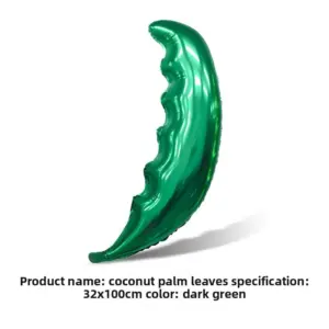 Dark Green Coconut Tree Leaves