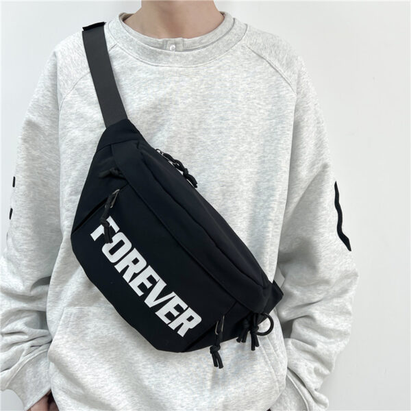 oly-907fc4ea817ce64fa9fe7247b4e14169 Wholesale Chest Bag Men's Crossbody Bag Letter Shoulder Bag Waist Bag Women's Large Capacity Shoulder Bag Sports Trendy Brand Men's Bag
