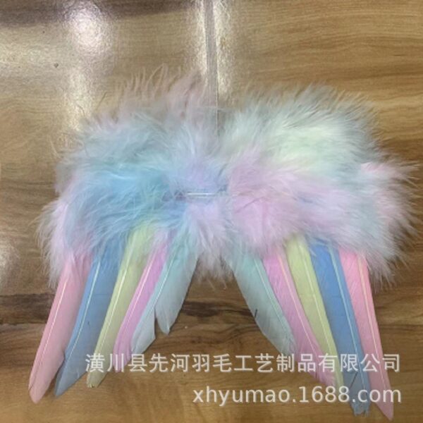 Wholesale Factory direct Christmas tree feather wings pendant decoration mini Barbie doll clothing accessories