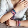 oly-90ea3a5a28101bd1d023d4f8094a97ac Wholesale Nepal ethnic style woven hand rope color tassel Bohemian friendship bracelet ladies jewelry