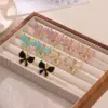 Wholesale Elegant Miniature Butterfly Drop Earrings Women's Stylish Fashion Spring Summer New Arrival Colorful Oil Drip Jewelry Accessories