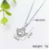 Wholesale Handmade Wings Necklace For Women In 201 Stainless Steel With Golden Electroplated Finish And Glass Inlay On Cable Chain