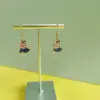 oly-9136615706977308a3950add0c17bfe4 Wholesale Independence Day Heart Apple Star Alloy Geometric Pattern Style Women's Earrings Cake Mouth Dangle Hoops