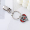 Wholesale Heart-shaped hat clip, outdoor sun hat clip, travel backpack bag, portable hook, baseball cap charm, outdoor anti-loss clip