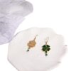 Wholesale Irish Santa Para festival fashion niche Creative Festival Earrings