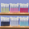 Wholesale Beauty Silicone Brush Mask Brush Makeup Brush Soft Hair Brush Mud Mask Beauty Makeup Tools Fan-shaped Fruit Acid Brush