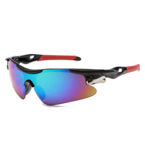Bright black frame green mercury