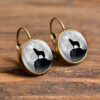 Wholesale French Ear Hooks Time Gem Animal Pattern Ear Jewelry Manufacturer Wholesale 0164