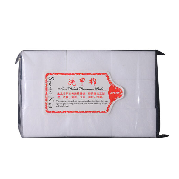 Wholesale Hard nail removal cotton lint-free nail washing cotton nail removal water nail shop specific nail cleaning sheet scrubbing cotton sheet