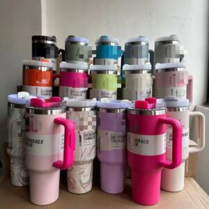Wholesale Cross-border Amazon in stock Stanley Ice Ba stanley2 Generation 40OZ Large Capacity Stainless Steel Car Thermos Cup