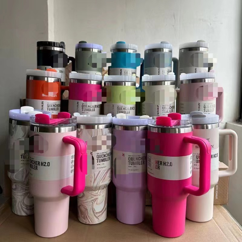 Wholesale Cross-border Amazon in stock Stanley Ice Ba stanley2 Generation 40OZ Large Capacity Stainless Steel Car Thermos Cup