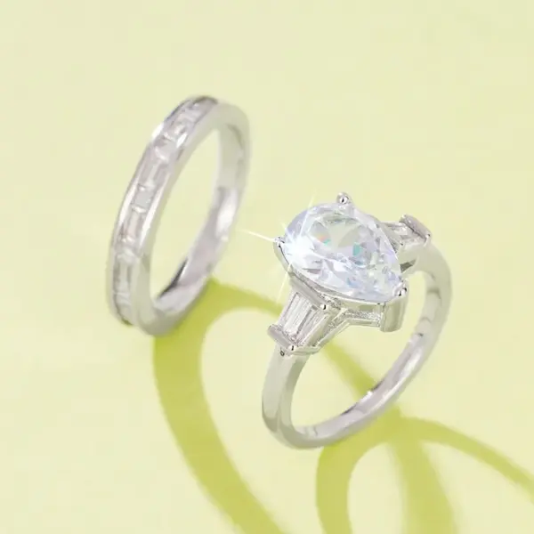 Wholesale Jewelry Simple Style Shiny Geometric Copper Rings