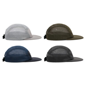 Wholesale Japanese quick-drying cap tooling five-page cap men's and women's outdoor breathable baseball cap net cap sports camping hat