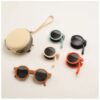 oly-925344b459703d543ad5f7cb9bd3f31f Wholesale Children's Folding Sunglasses Boys and Girls Round Shade Frosted Casual Easiest for Match Sunglasses