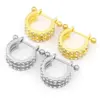 Wholesale Sexy Double Row Micro Paved Zirconium Stainless Steel Nipple Rings Ear Studs Bone Studs Body Piercing Jewelry Style