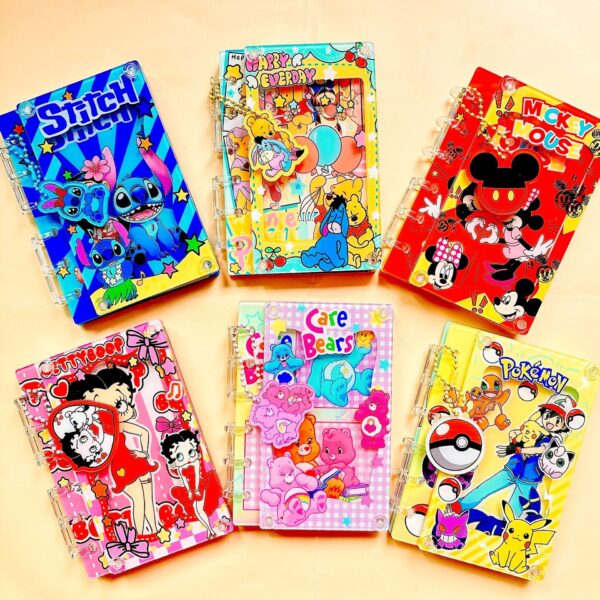 oly-929466dced0d1fccdfea00230a6513ae Wholesale Shake this acrylic notebook notebook tremolo TK explosions exquisite loose-leaf diy shake A7A5 OLY Exclusive