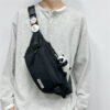 oly-92a639113e0d7f4e16fc3ce3c7e713d9 Wholesale simple chest Bag Men's Fashion internet celebrity sports student women's shoulder bag all-match crossbody bag casual waist bag