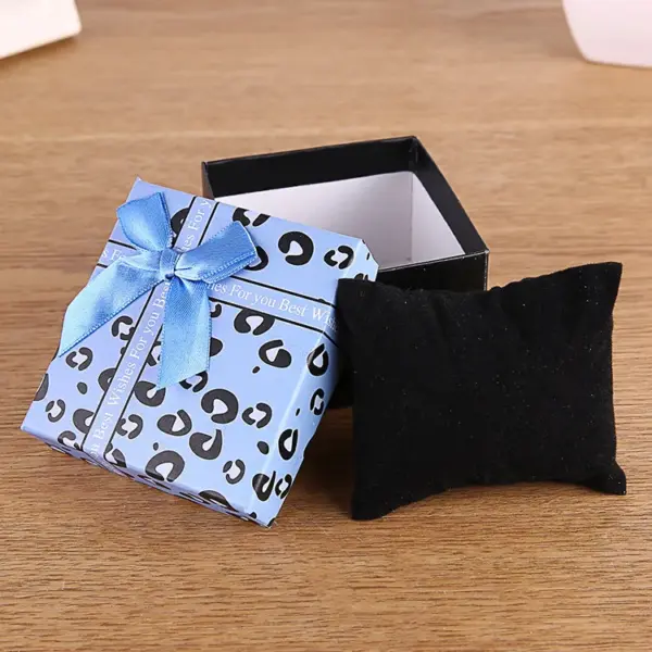 Wholesale Empty Box Butterfly Knot Jewelry Packaging Box Bracelet Watch Gift Box Three Eight Festival Special Offer UV Craftsmanship