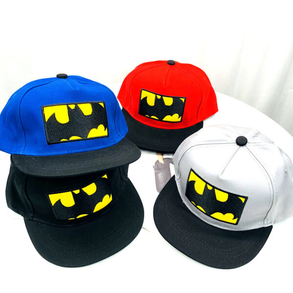 Wholesale Spring and Autumn Children's Hat MW Cartoon Baseball Cap Baby Flat Along Hip Hop Cap OLY Exclusive