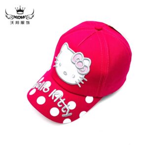 Polka dot nine red / 52－54 CM