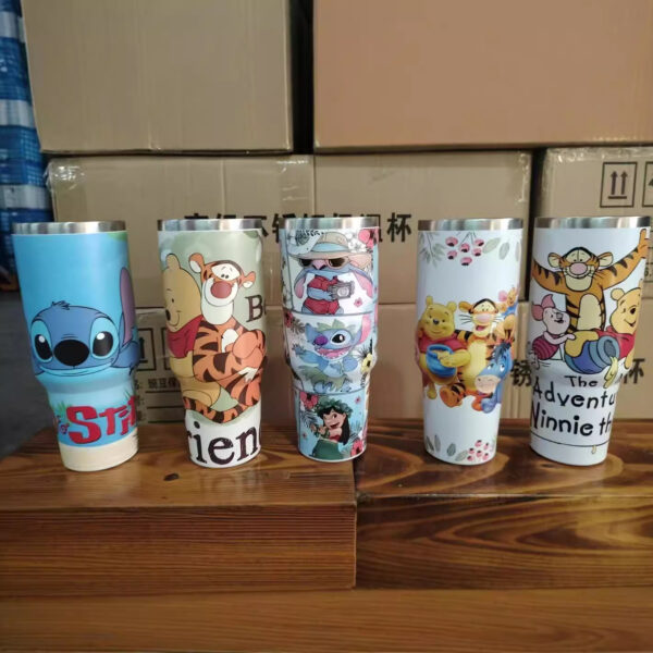 oly-9345e0def0bd6e3eb737cb1ef90b3144 Wholesale Valentine's Day Steinette Series 40OZ Car Cup Water Cup Stainless Steel Insulation Cold Car Ice Cup