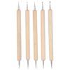Wholesale Factory wholesale log point drill pen 5 double head point ball pen indentation pen acrylic point flower pen nail pen suit