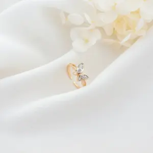 14K Real Gold H-5778 / Adjustable Opening
