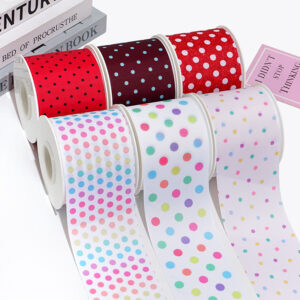 Wholesale thermal transfer ribbon cartoon printing ribbon printing ribbon thermal transfer ribbon flower diy ribbon roll