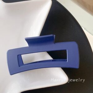 Frosted Navy Blue -10.5cm / 10.5cm