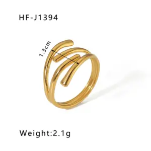 HF-J1394-Gold / Adjustable Opening