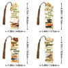 oly-93a0a470f3caffe5b7d11bedfa0b31fe Wholesale Advanced Texture Metal Positive Energy Inspirational English Bookmark Student Exquisite Birthday Gift Bookmark Cross Border