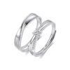 Wholesale Mobius Ring Couple's Ring Simple Moissanite Ring for Men and Women Valentine's Day Gift