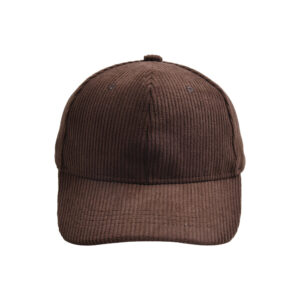 Brown-corduroy baseball cap / Children's 2-8 years old (head circumference 52-54cm)