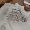 Wholesale Halloween Skull Magic Claw Clip Ins Dark Style Hair Accessories Hair Clip Metal Spider Large Shark Clip