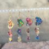 oly-93ea94d1048d738490729ee1cfa7aa73 Wholesale acrylic sequins asymmetric heart-shaped triple love personality simple retro earrings earrings color