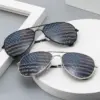 Wholesale Metal Double Beam Classic Retro American Flag Independence Day Sunglasses Sunglasses Toad Sunglasses Male 3025
