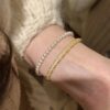 oly-9431864855a982983fbdcedade9c45fb Wholesale Italian ~ vintage French Brushed Wheat Ear Woven Bracelet Female Niche Design Exquisite Fashion High-end Sense