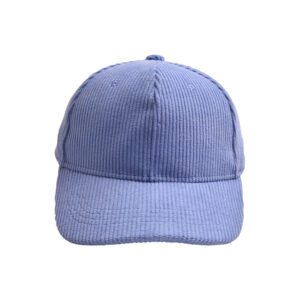 Blue Purple-corduroy baseball cap / Children's 2-8 years old (head circumference 52-54cm)