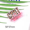 oly-948b6e25035fdedfcacc6df5fa4c7269 Wholesale loose powder cartoon rabbit princess letter jewelry acrylic pin DIY patch accessories