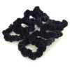 Wholesale selling flannel large intestine ring tie hair rope does not hurt hair fabric hair ring all-match velvet hair ring